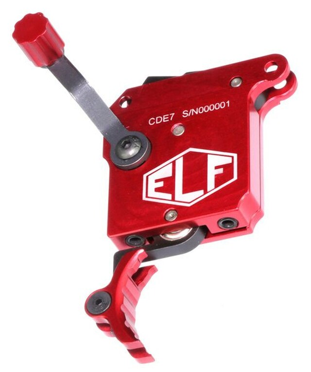ELFTMANN, 700 SE Precision Rifle Trigger, Drop-In, 2oz-5lbs, Red