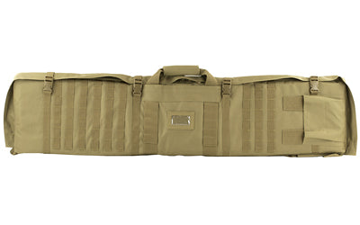 NCSTAR, Rifle Case Shooting Mat, 48" Rifle Case, Unfolds to 66" Shooter's Mat, Nylon, Webbing, Includes Backpack Shoulder Straps