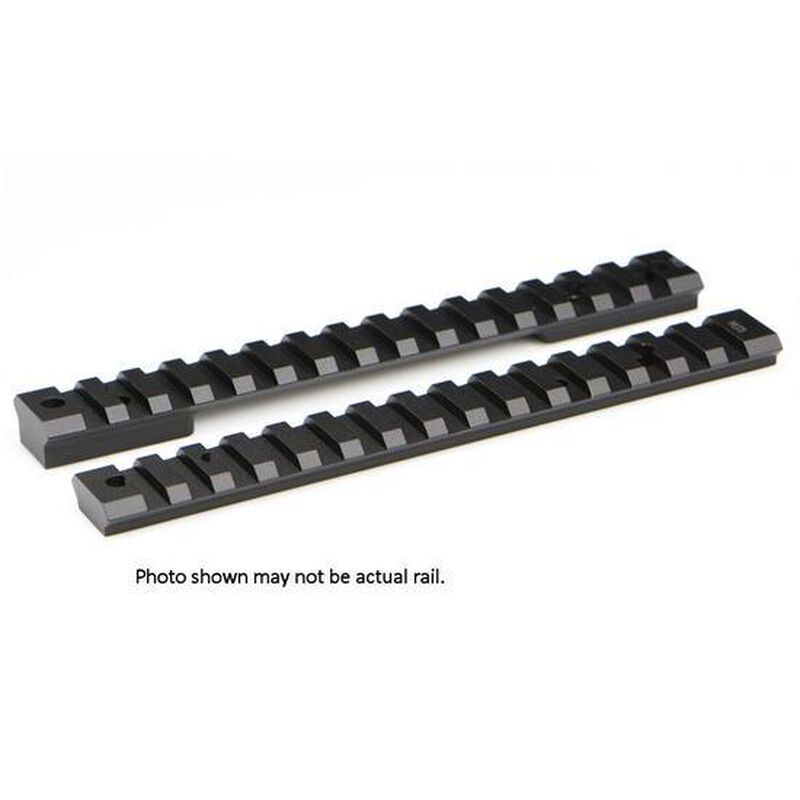 Warne Mountain Tech One Piece Picatinny/Weaver Style Scope Base 20 MOA Tikka T3 Pattern Aluminum Matte Black