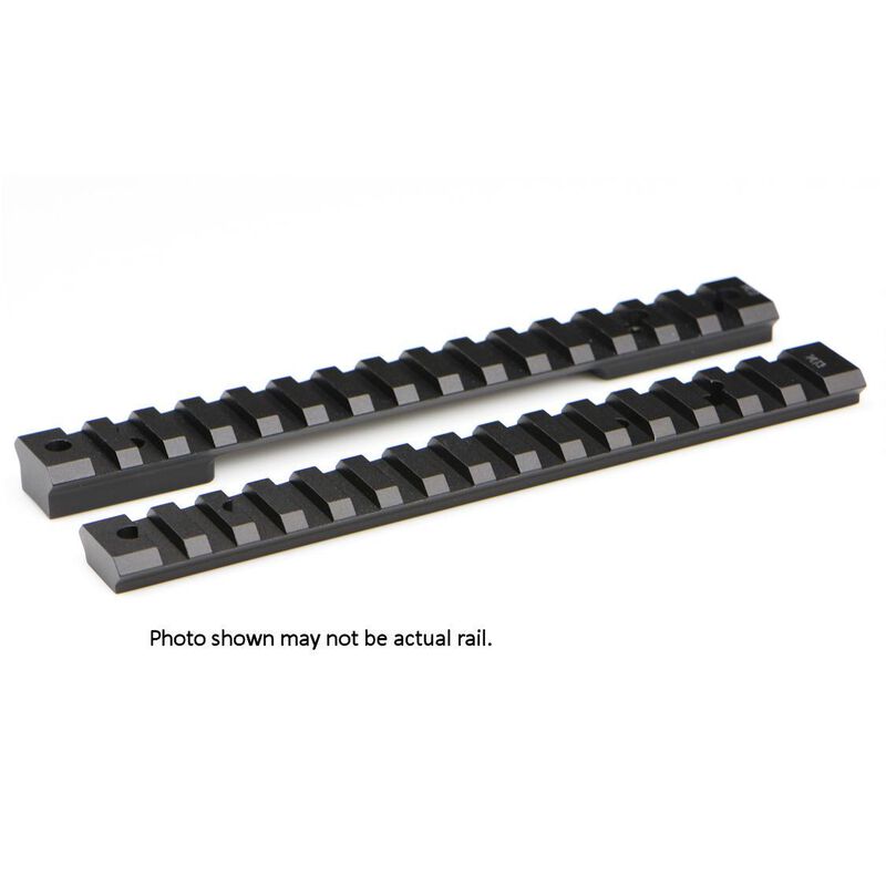 Warne, Mountain Tech One Piece Picatinny/Weaver Style Scope Base Tikka T3 Pattern Aluminum Matte Black