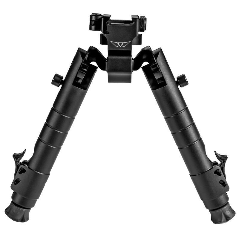 Warne, Skyline Precision Bipod Picatinny Interface 6.9" to 9.1" Leg Extension Matte Black